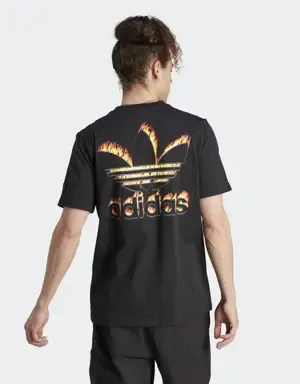 Adidas Camiseta Graphics Fire Trefoil