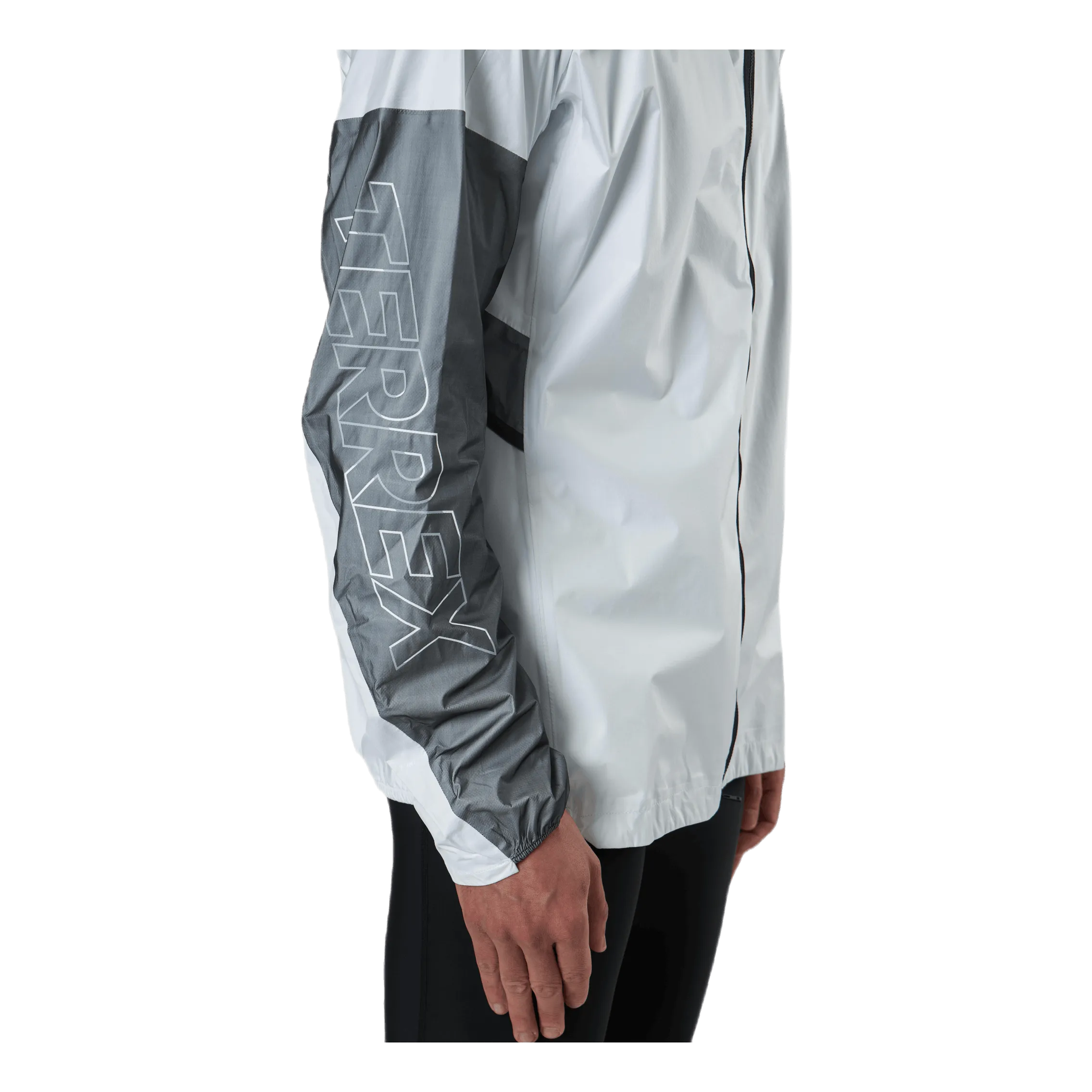 Adidas Terrex Agravic Tr Pro Rain Jacket Men White / Black