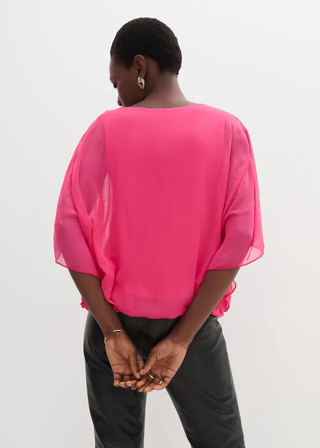 Blusa Rosa oscuro