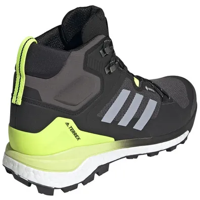 Botas Adidas Terrex Skychaser 2 Mid GTX Negro/Verde Lima