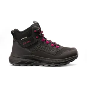 Botas Alaska Jawar Mujer Trekking Negro Rosa