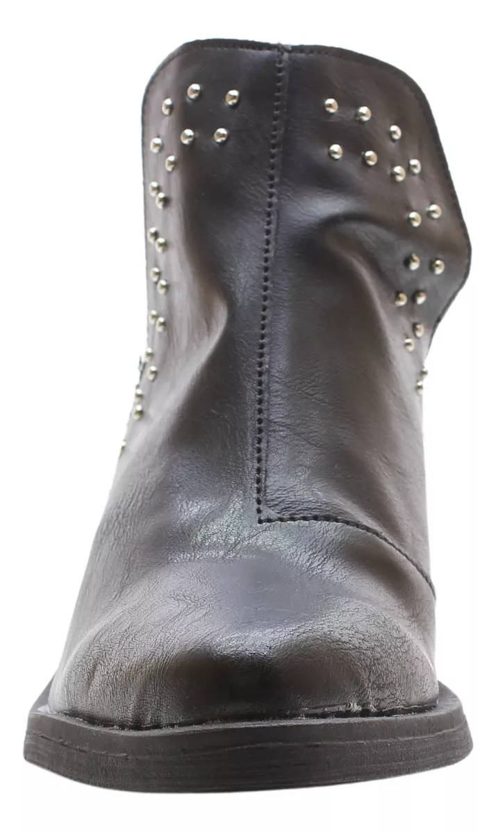 Botas Botinetas Dama Mujer Tachas Texana Comodas 2330 Carg