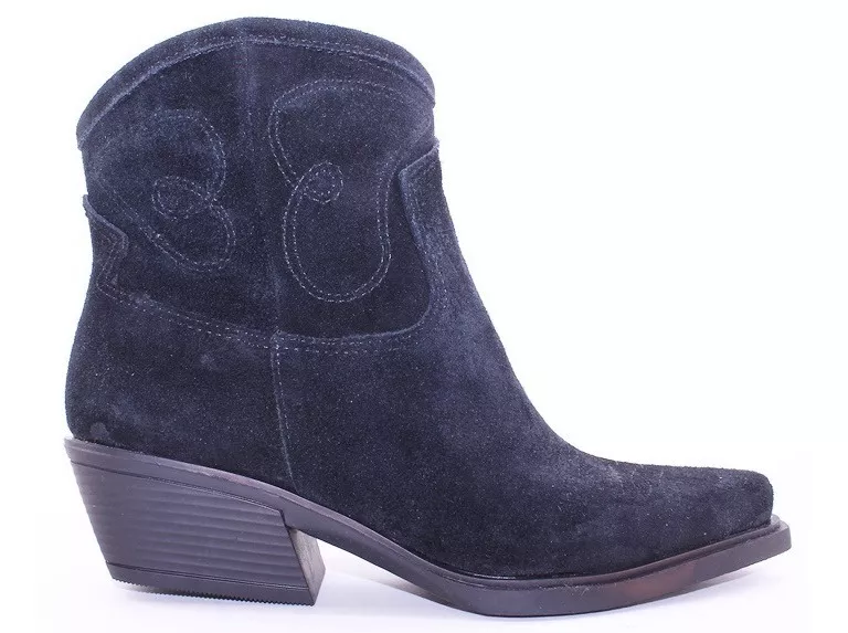 Botas Botinetas Texanas Mujer Caña Baja Valentina Carg