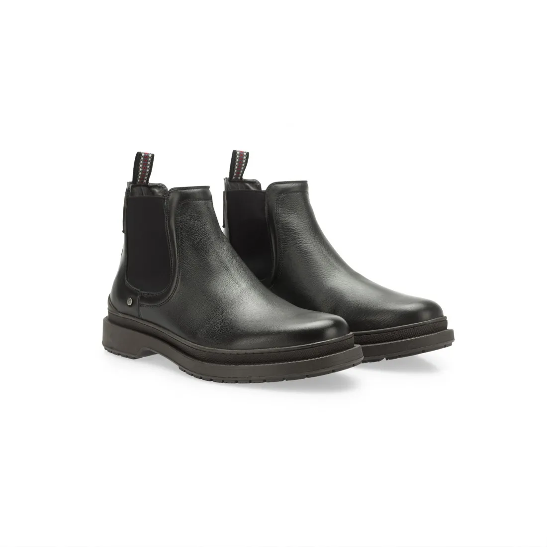 Botas Chelsea Para Hombre en Cuero 12317 black SANTI Ambitious