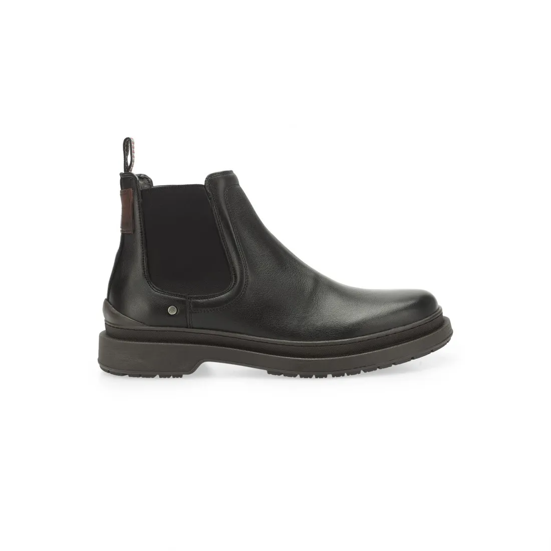 Botas Chelsea Para Hombre en Cuero 12317 black SANTI Ambitious