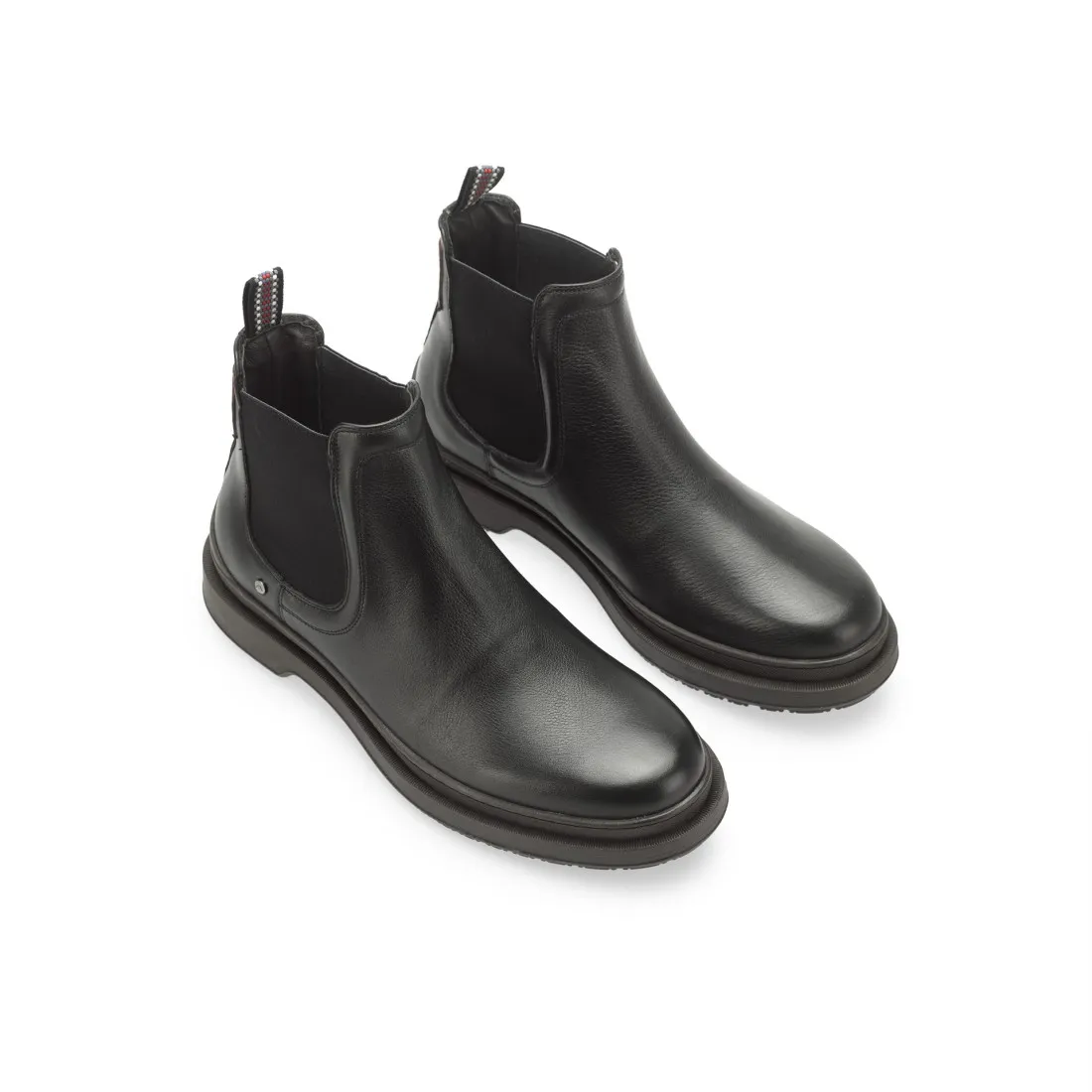 Botas Chelsea Para Hombre en Cuero 12317 black SANTI Ambitious