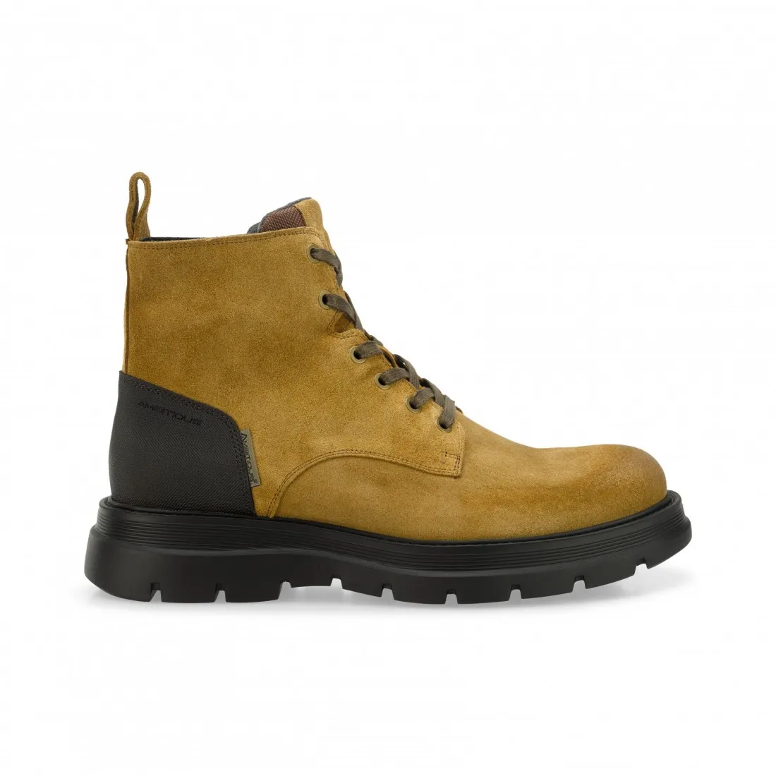 Botas en Cuero Para Hmbre  11759 tabacco EDI Combat