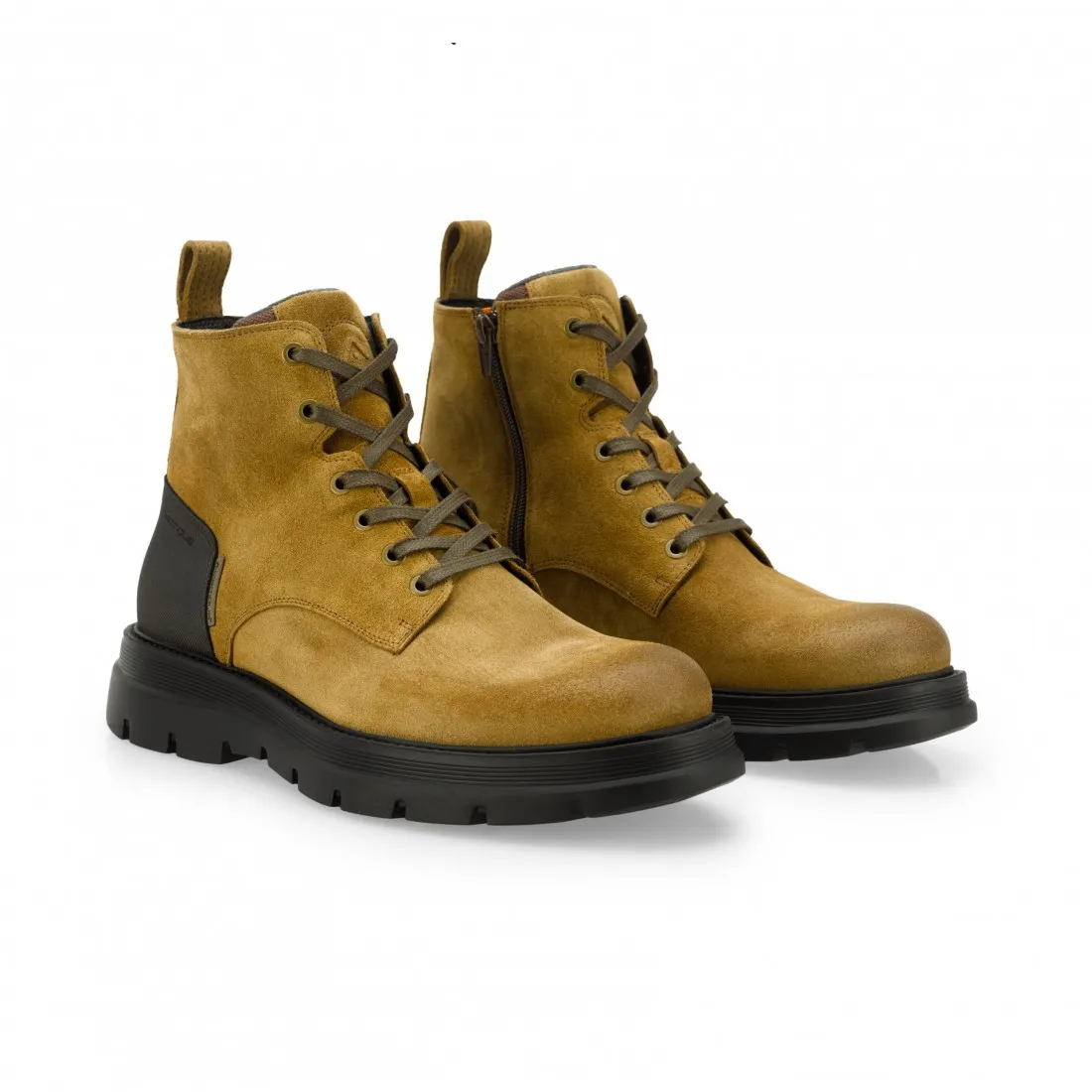 Botas en Cuero Para Hmbre  11759 tabacco EDI Combat