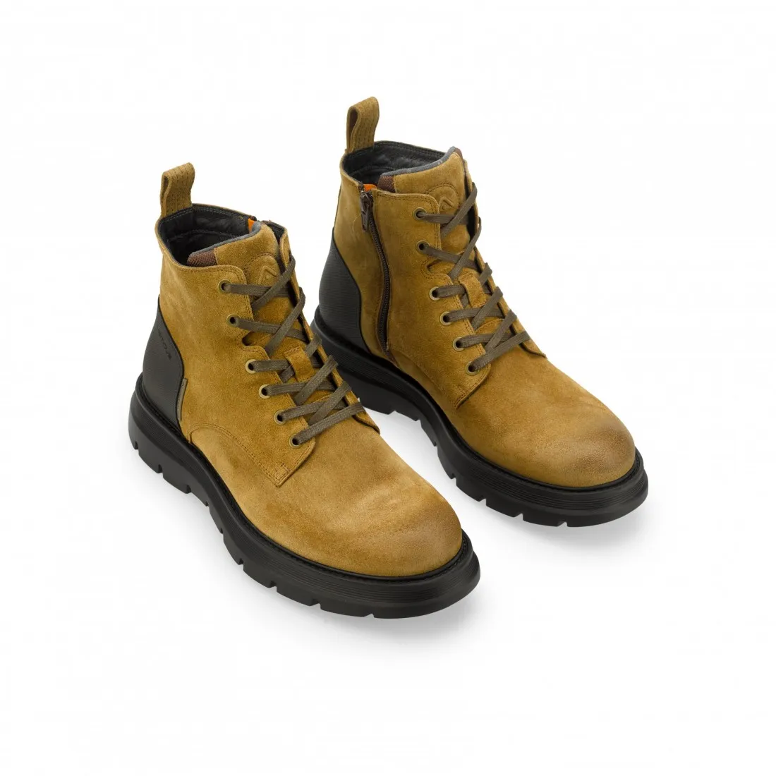 Botas en Cuero Para Hmbre  11759 tabacco EDI Combat