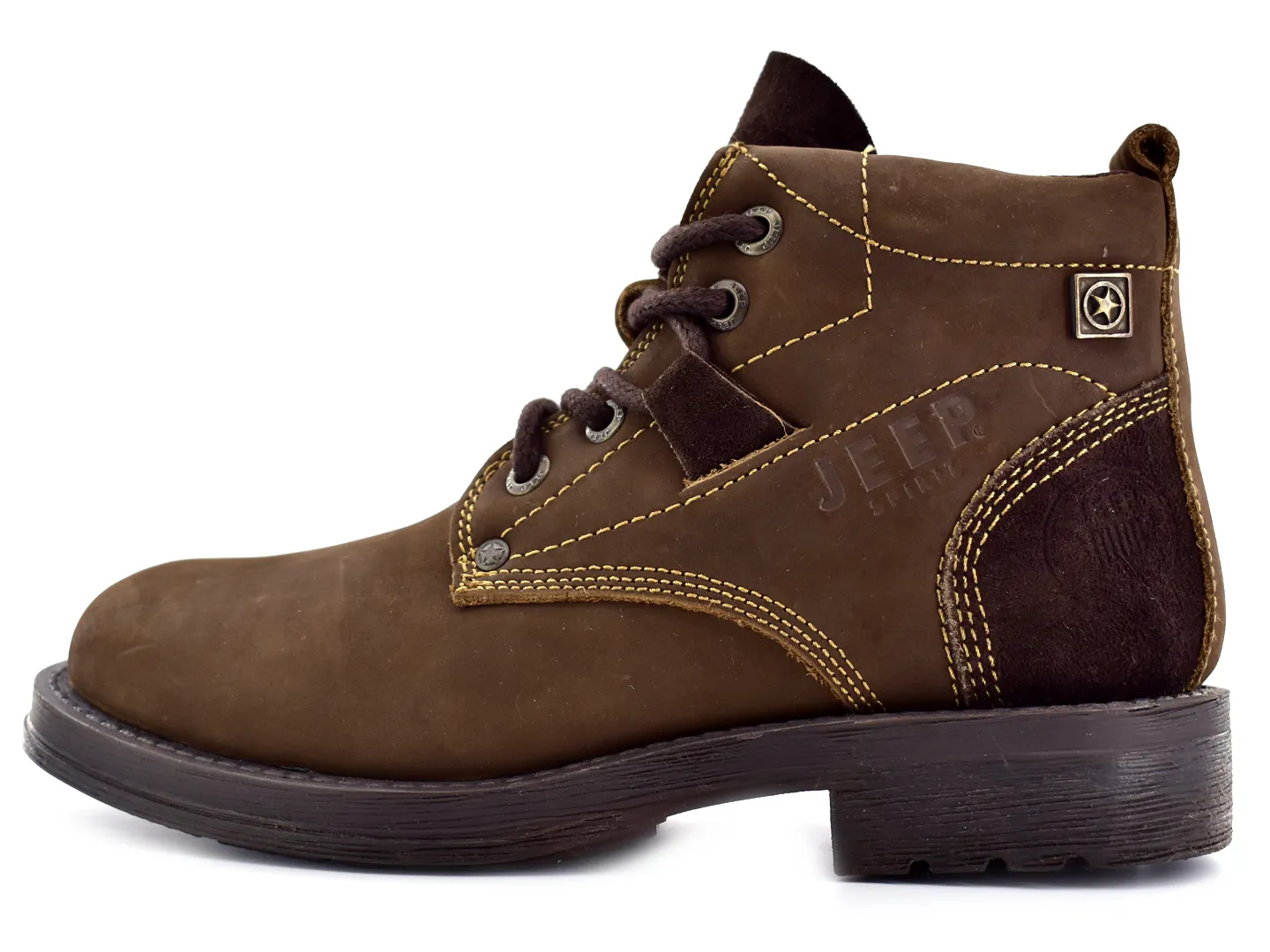 Botas Jeep 10000 Bronce Para Hombre