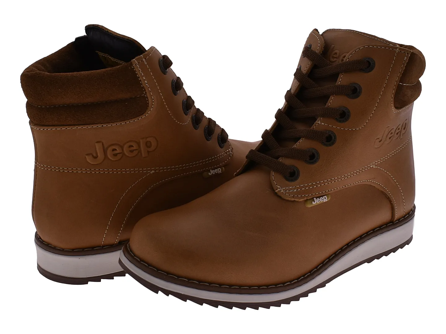 Botas Jeep 9421 Miel Para Mujer