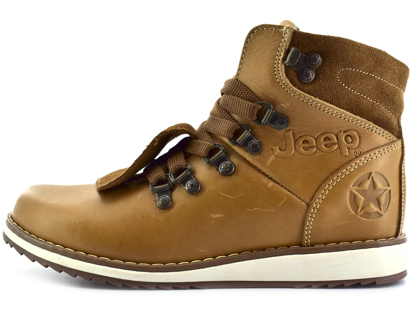 Botas Jeep 9426 Miel Para Mujer