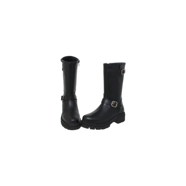 BOTAS MILITARES MUJER NEGRAS MOD. BUSQUIER