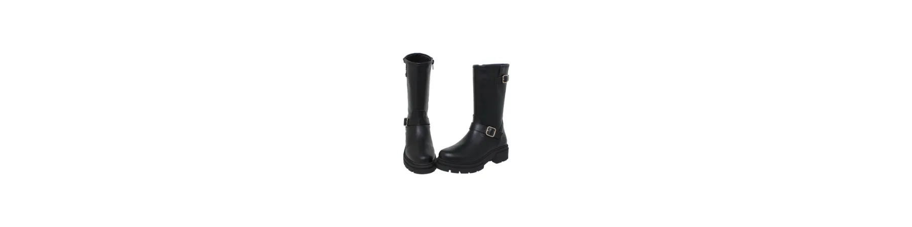 BOTAS MILITARES MUJER NEGRAS MOD. BUSQUIER