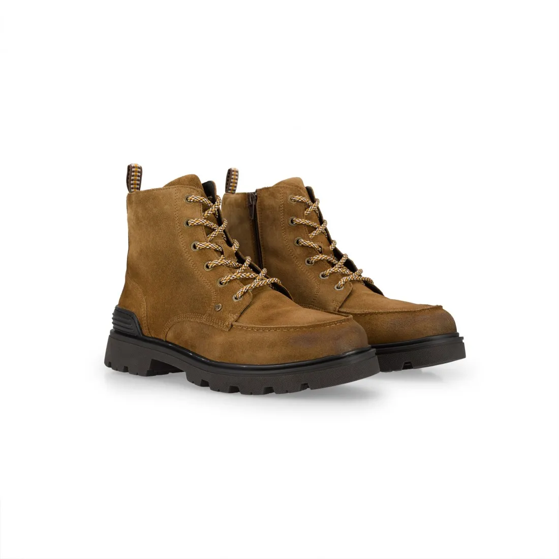 Botas Para Hombre 100% Cuero 13130 TOBACCO MOD BIG