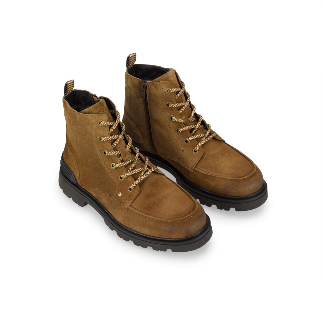 Botas Para Hombre 100% Cuero 13130 TOBACCO MOD BIG