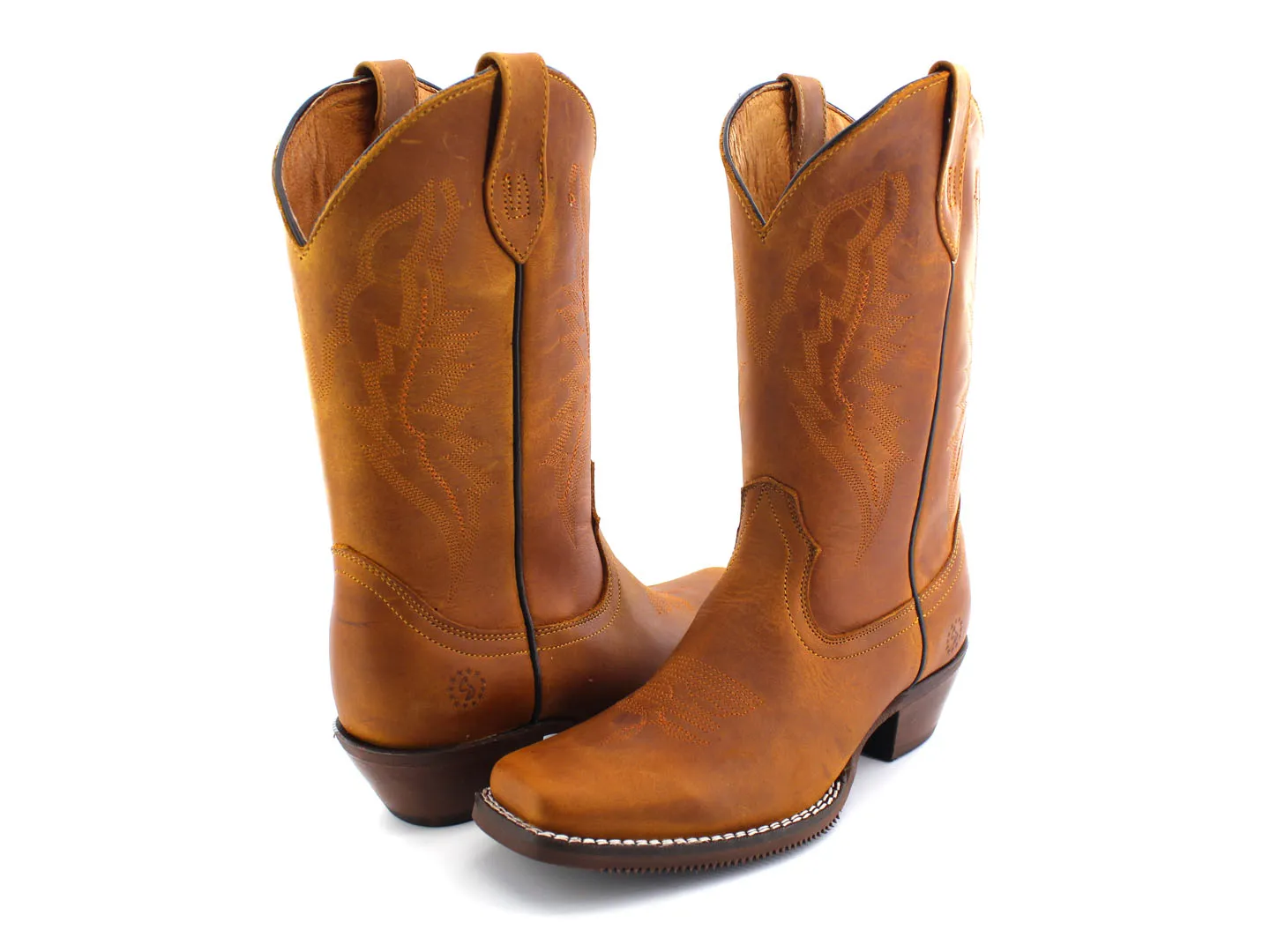 Botas Vaqueras Caballo Dorado 568 Para Mujer