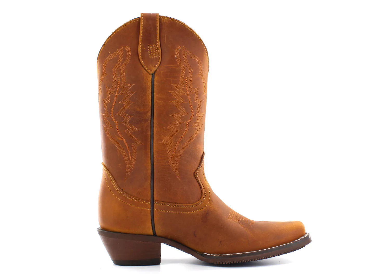 Botas Vaqueras Caballo Dorado 568 Para Mujer