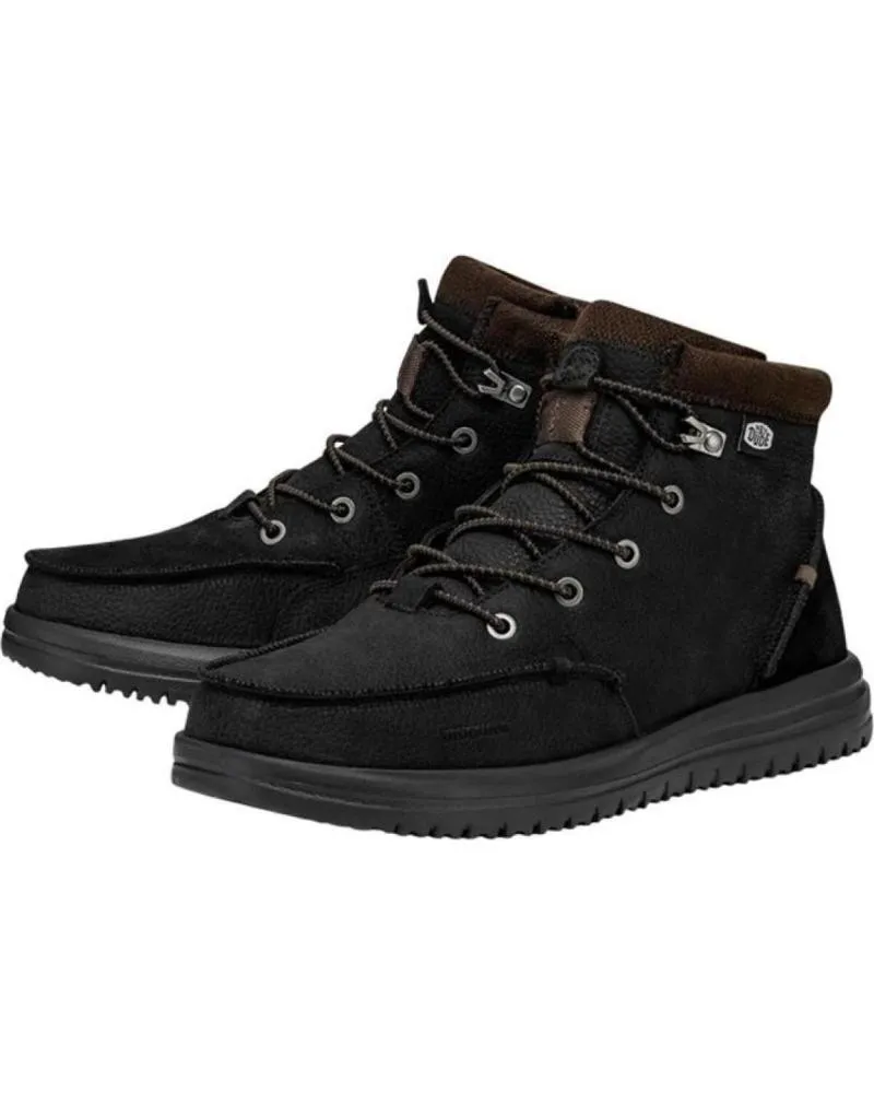 Botines de Hombre HEY DUDE BRADLEY BOOT LEATHER NEGRO