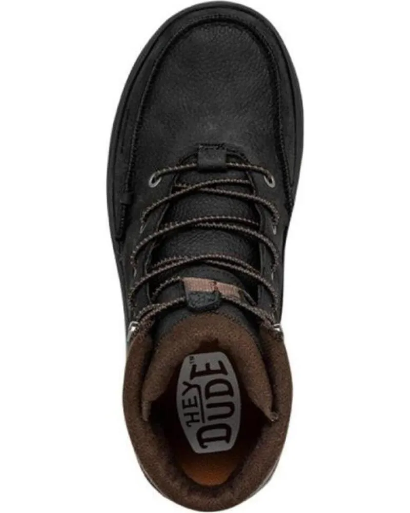 Botines de Hombre HEY DUDE BRADLEY BOOT LEATHER NEGRO