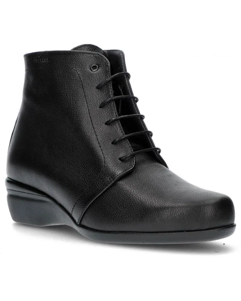 Botines de Mujer DTORRES BOTINES OTTAWA CORDONES NEGRO