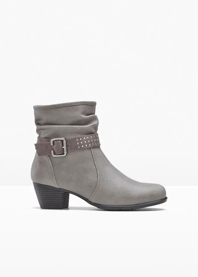 Botines Gris oscuro