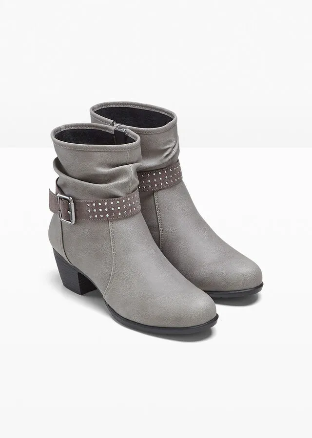 Botines Gris oscuro