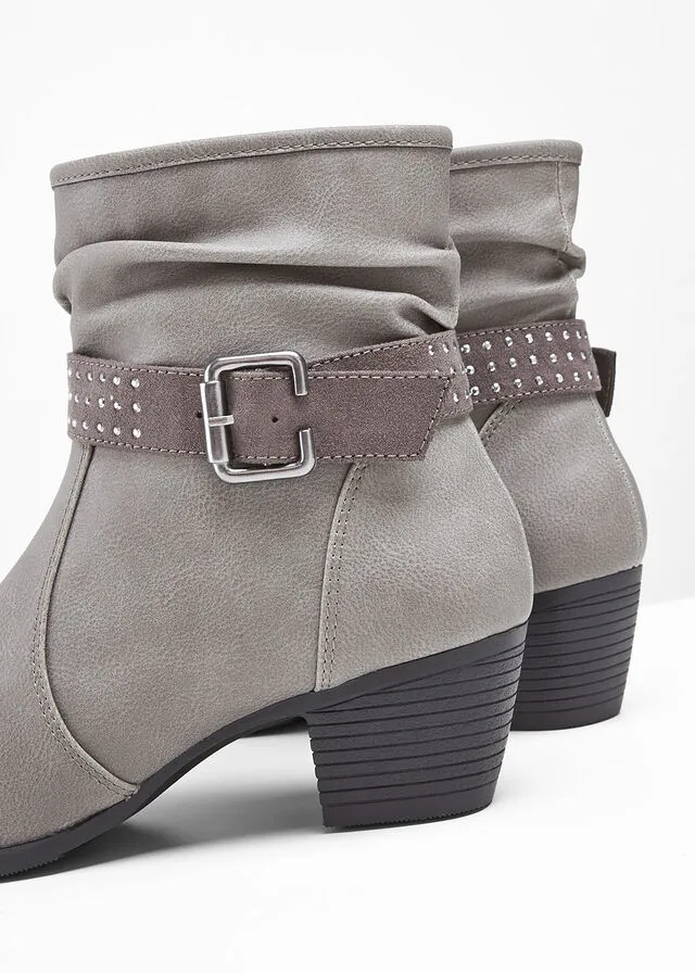 Botines Gris oscuro