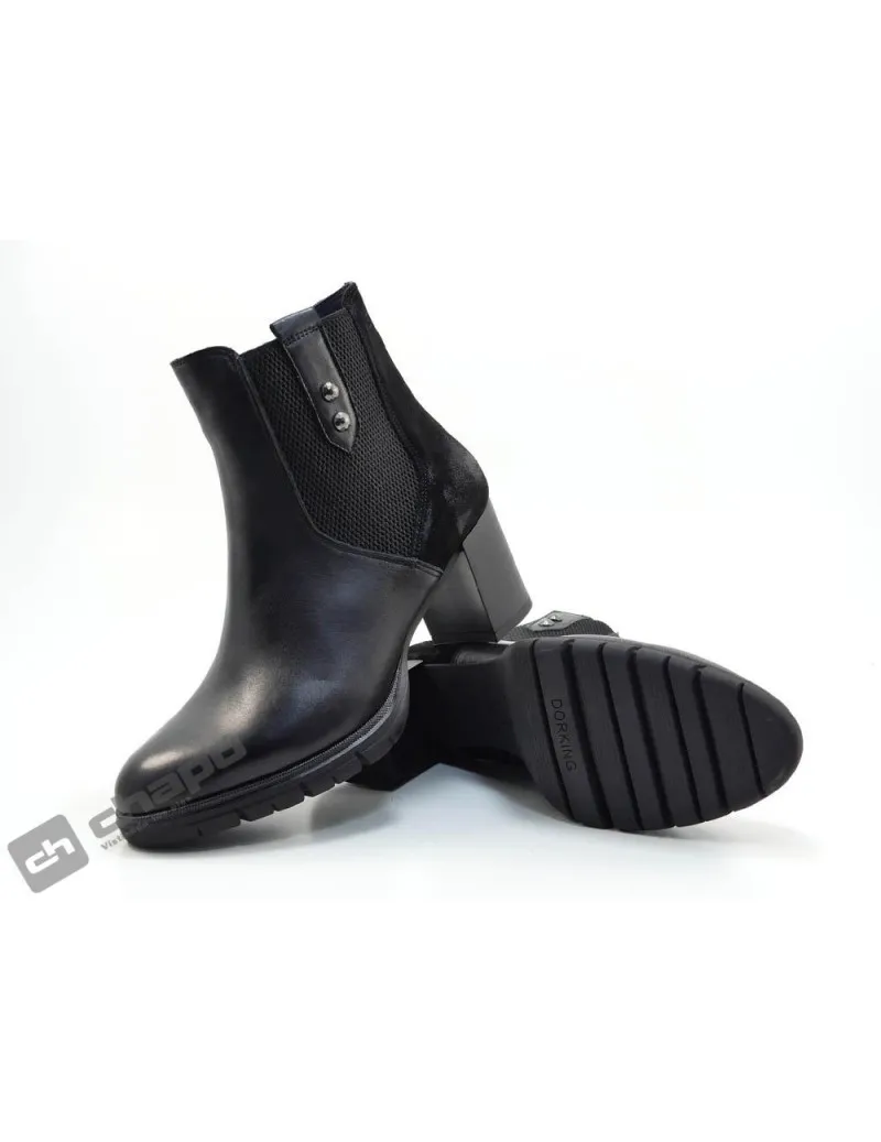 Botines Negro Dorking D8850-suca