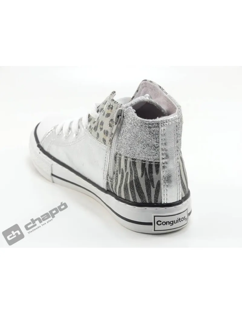 Botines Plata Conguitos Cosh 283094