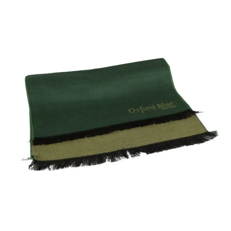 Bufanda Oxford Blue 2 tonos Green/Beige