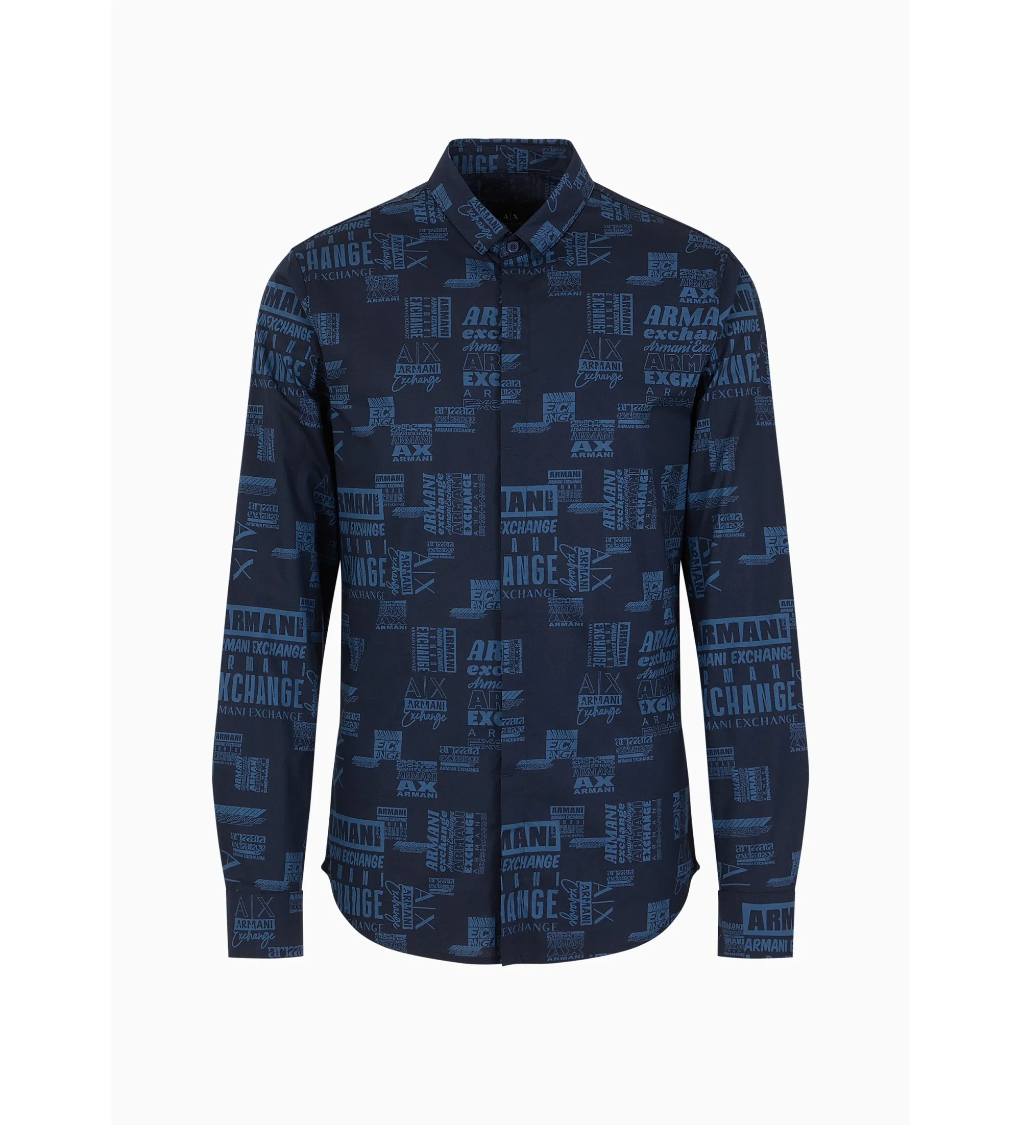 Camisa Estampada marino