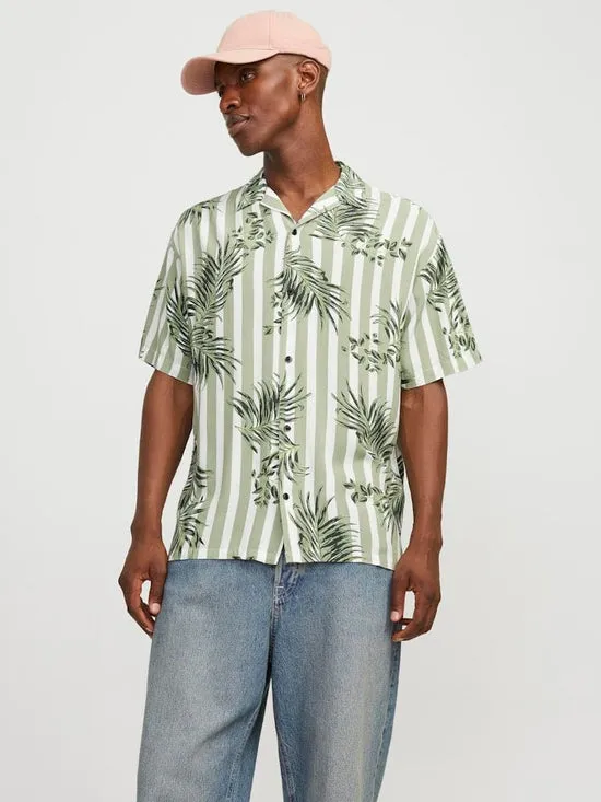 Camisa Oversize estampada Verde - JJJEFF