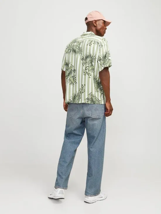 Camisa Oversize estampada Verde - JJJEFF