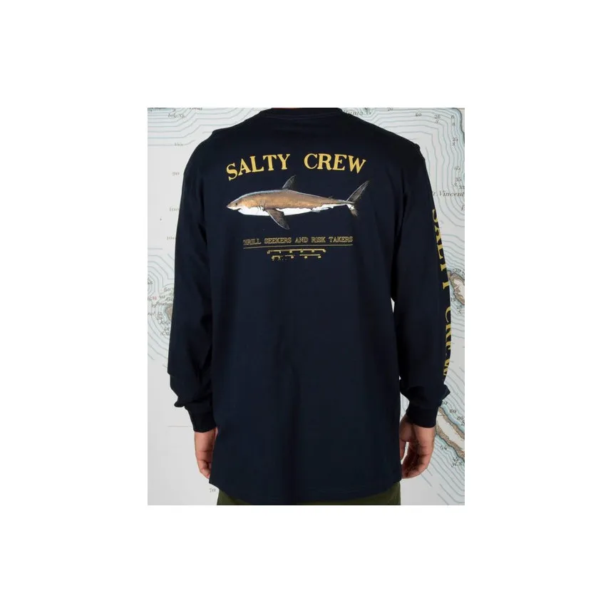 Camiseta Salty Crew Bruce Standard Para Hombre