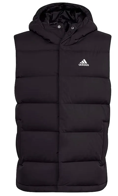 chaleco adidas Performance Helionic Hooded Down - Black - men´s