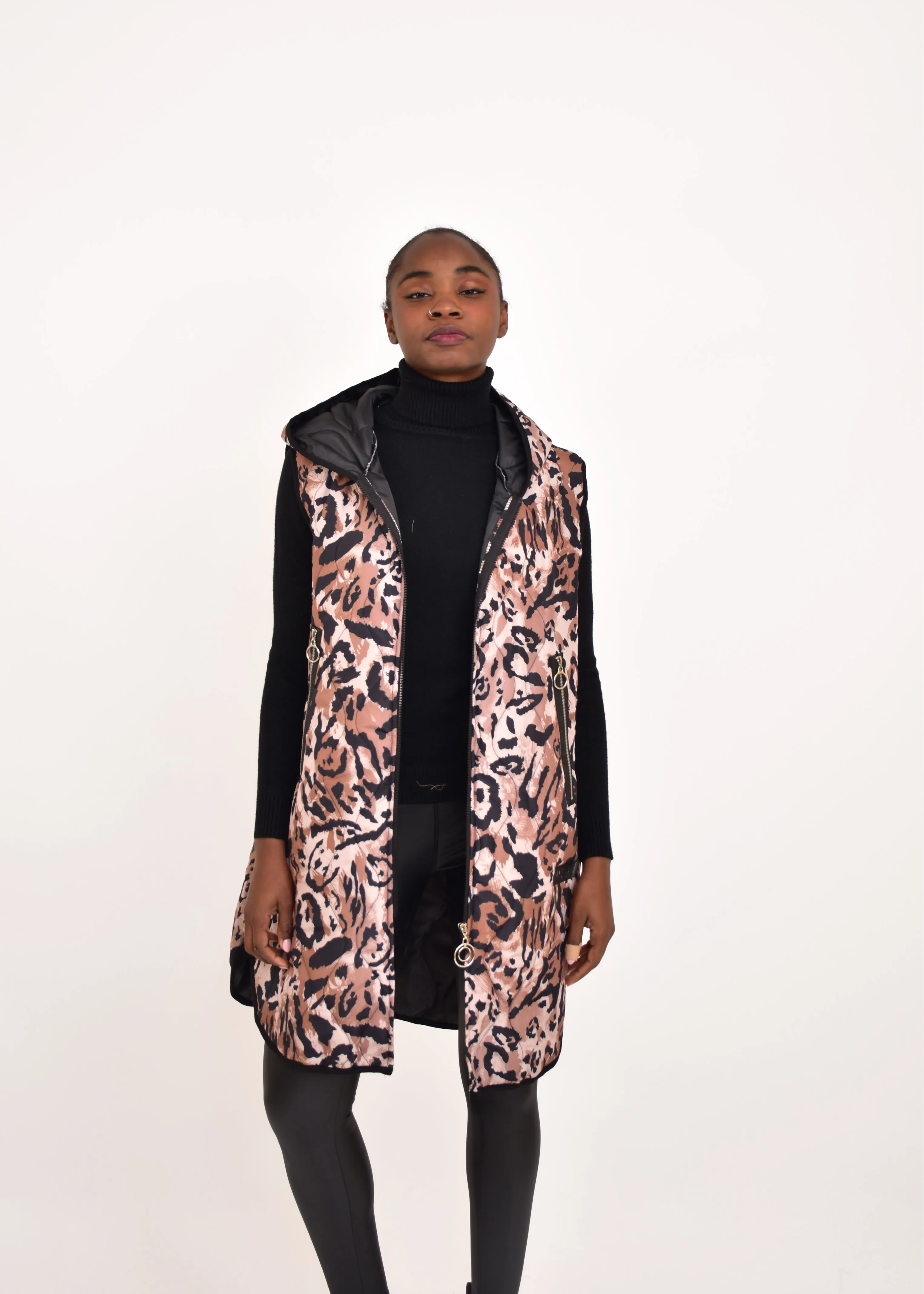 CHALECO ANIMAL PRINT