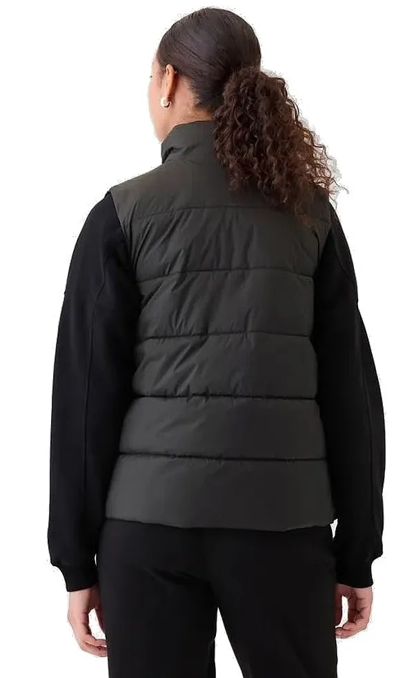 chaleco GAP V-Frch Logo LW Puffer - Black 1 - women´s