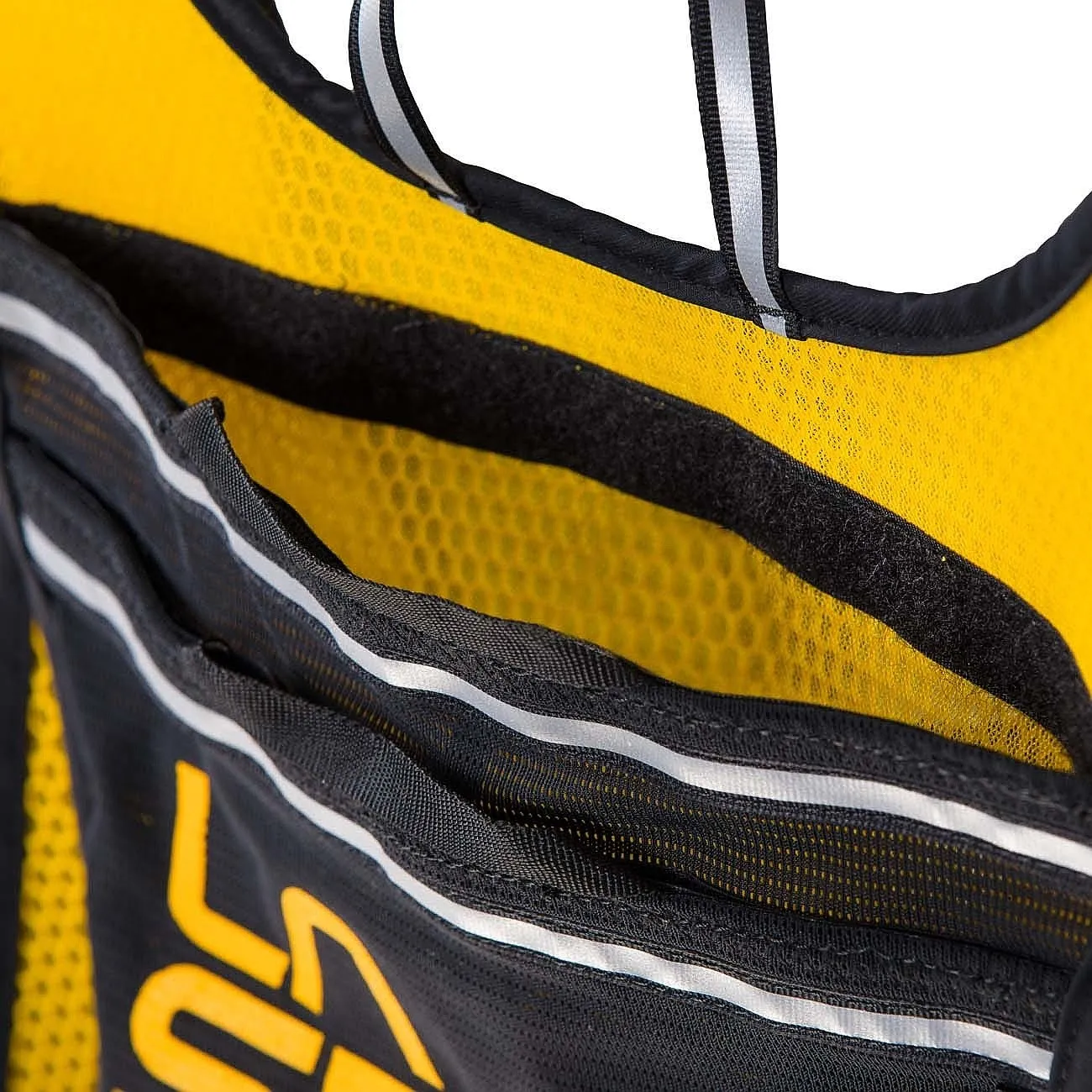 chaleco La Sportiva Racer Vest - Black/Yellow