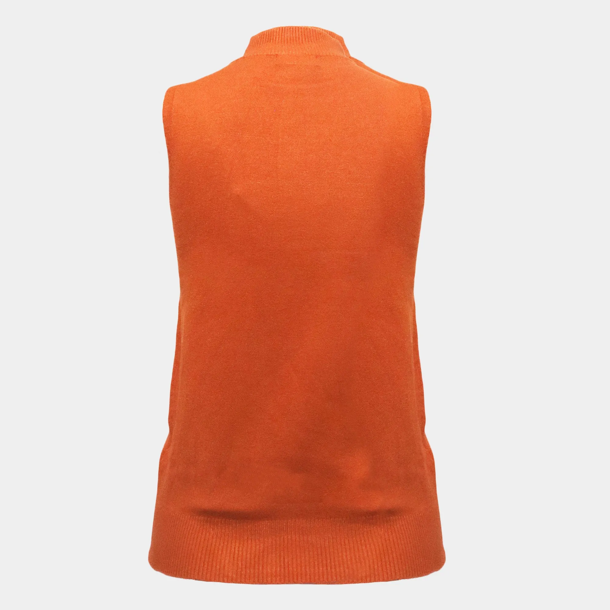 Chaleco Liso con Cuello Zucca 0545