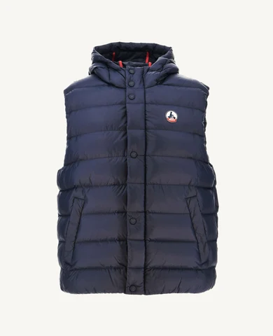 Chaleco sin mangas Jott de plumas pato UNISEX MICHAEL PF23MDOW16 -104 NAVY -azul marino