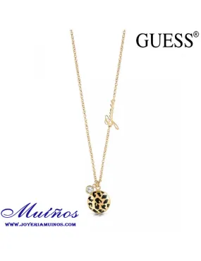 Colgante y Cadena Guess Curve X