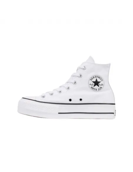 Converse All Star Plataforma Altas Blancas