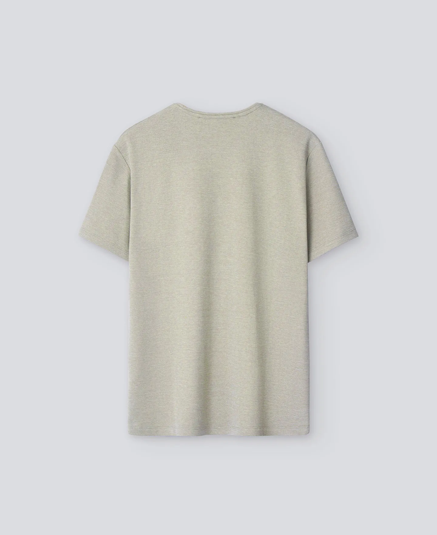 Cotton micropatterned T-shirt man