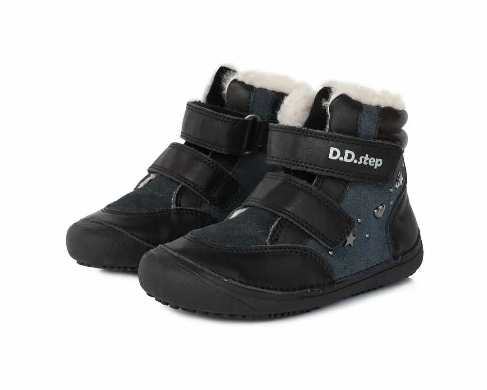 D.D.Step Botas Respetuosas Borreguito Negro