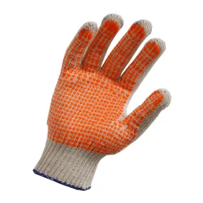 DPS GUANTES TEJIDO ALGODÓN MOTEADOS NARANJA TALLE 10 (811095)