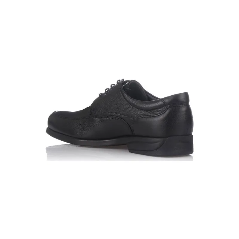 Fluchos 8903 - zapatos de cordones de piel negro , fluchos profesionales, con plantilla extraíble y suela antideslizantes