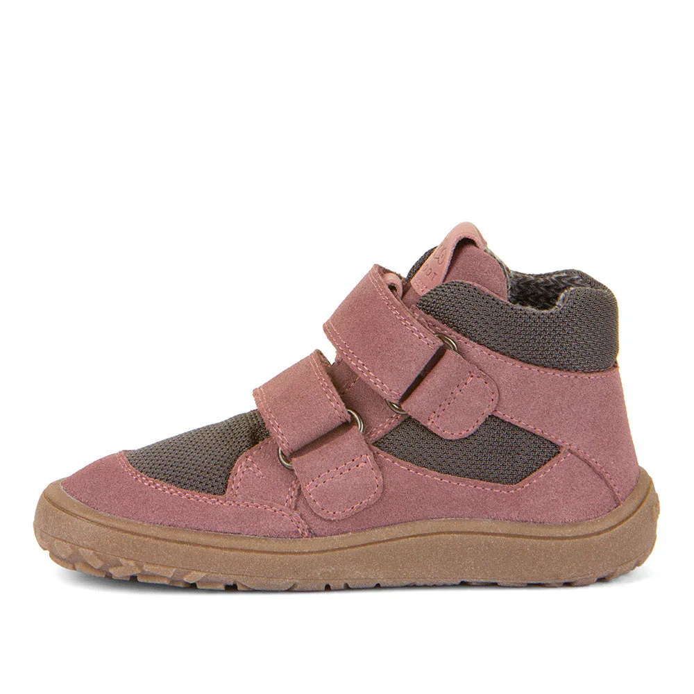 Froddo Barefoot - Tex Autumn Grey Pink - Botines Resistentes al agua