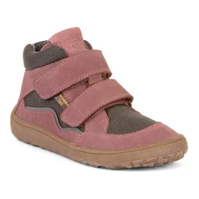 Froddo Barefoot - Tex Autumn Grey Pink - Botines Resistentes al agua