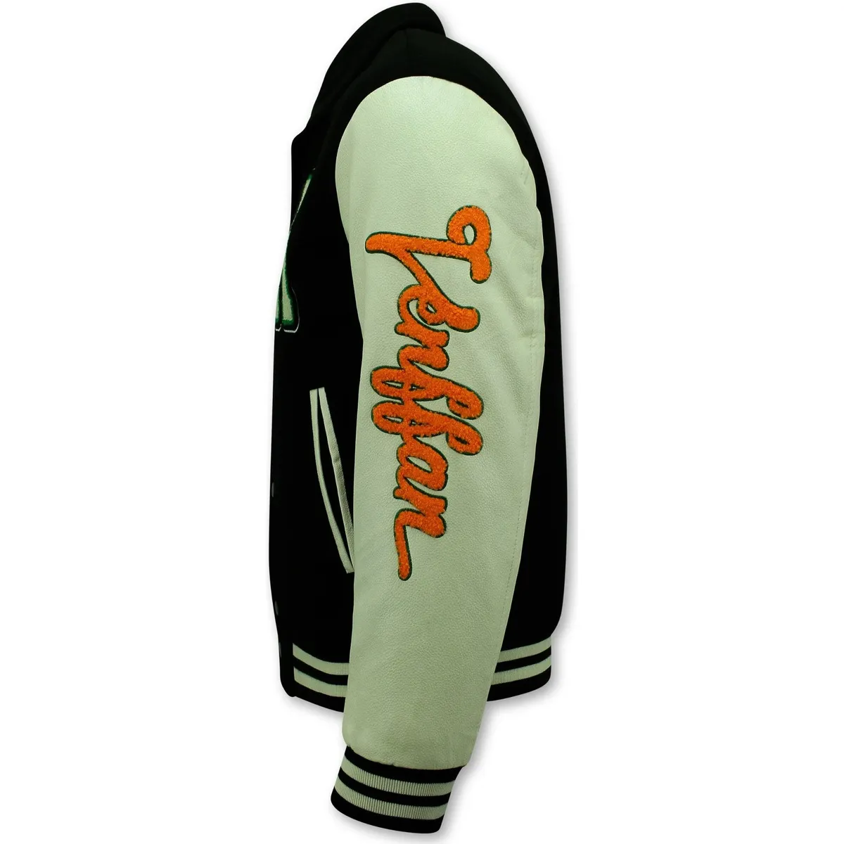 Geborduurde Vintage Varsity Jacket